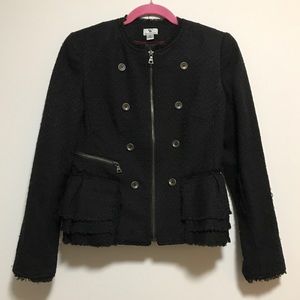 Military Inspired Cropped Jacket